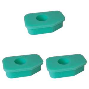 JAK Max 3 Pack Briggs & Stratton Lawnmower Foam Filter | JM411
