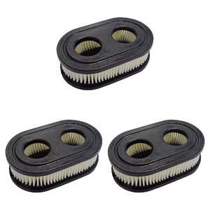 JAK Max 3 Pack 2 Piece Briggs & Stratton Lawnmower Air Filter | JM412