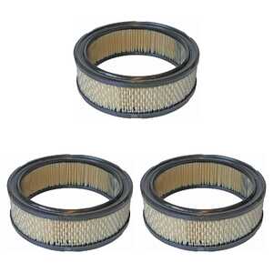JAK Max 3 Pack Briggs & Stratton Lawnmower Air Filter | JM414