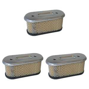 JAK Max 3 Pack Briggs & Stratton Lawnmower Air Filter | JM416