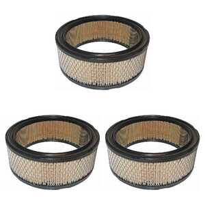 JAK Max 3 Pack John Deere Lawnmower Air Filter | JM647