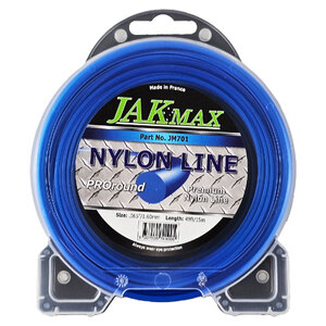 JAK Max Pro-Round Premium Nylon Trimmer Line - 1.6mm x 15m