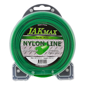 JAK Max Pro-Round Premium Nylon Trimmer Line - 2mm x 15m