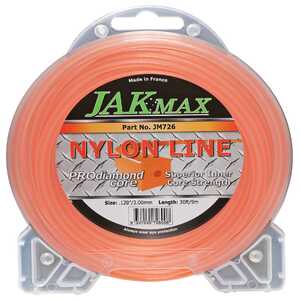JAK Max 9m x 3mm Nylon Trimmer Line | Pro-Diamond Core | JM726