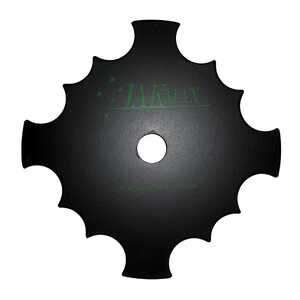 JakMax 7" 4 Tooth Scalloped Brushcutter Blade | 1" Bore | JM745