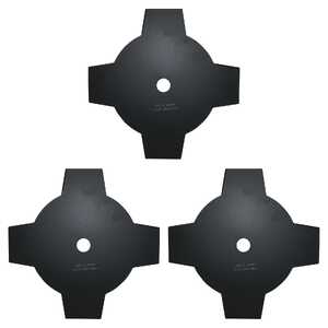 JakMax 3 Pack 9" 4 Tooth Brushcutter Blade | 20mm Bore | JM759