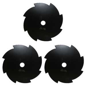 JakMax 3 Pack 8" 8 Tooth Brushcutter Blade | 20mm Bore | JM762