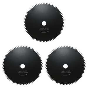 JakMax 3 Pack 9" 80 Tooth Brushcutter Blade | 1" Bore | JM768