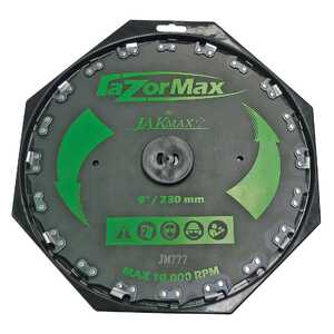 RazorMax by JakMax 9" Brushcutter Blade | 3/8" Pitch | JM777