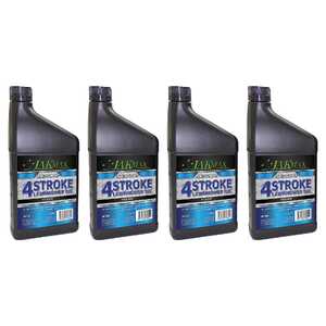 JAK Max 4 Pack 1L Lawnmower 4 Stroke Engine Oil | 10W/40 | JM796