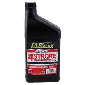 JAK Max 1L Red SAE 30 4-Stroke Lawnmower Oil
