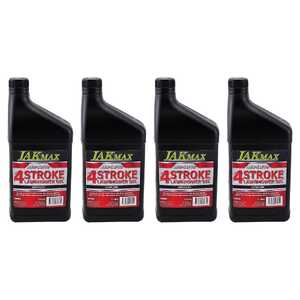 JAK Max 4 Pack 1L Red SAE 30 4-Stroke Lawnmower Oil | JM963