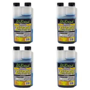 JAK Max 4 Pack 1L 2-Stroke Universal Multi Mix Oil | JM974