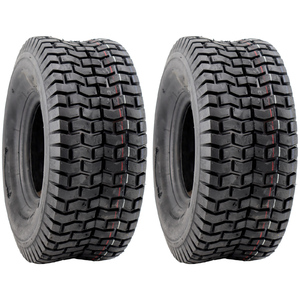 2x Ride on Mower Tyre 18 x 8.50 - 8" Tubeless Turf Saver
