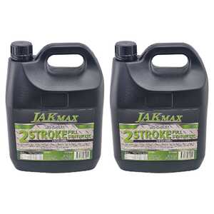 JAK Max 2 Pack 4L Full Synthetic 2-Stroke Oil | JM981