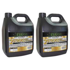 JAK Max 2 Pack 4L Small Engine 2 Stroke Oil | Semi-Synthetic | JM983