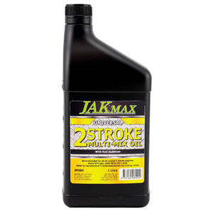 JakMax 1L Universal 2-Stroke Multi Mix Engine Oil with Fuel Stabiliser