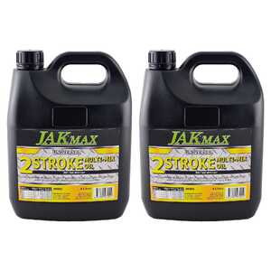 JAK Max 2 Pack 4L 2-Stroke Universal Multi Mix Oil | JM985