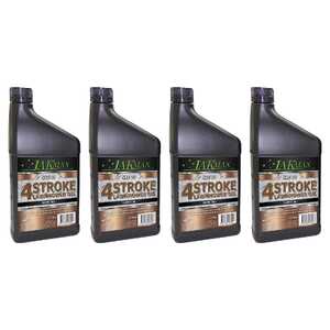 JAK Max 4 Pack 1L Lawnmower 4 Stroke Oil | SAE 30 Brown | JM987
