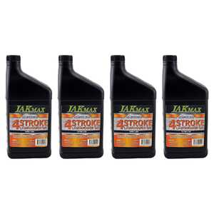 JAK Max 4 Pack 1L SAE 10W30 4-Stroke Lawnmower Oil | JM992
