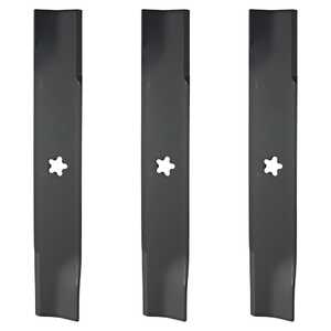 JAK Max 3 Piece Lawnmower Bar Blade Kit | Husqvarna / Dixon 48" | JMHV2202