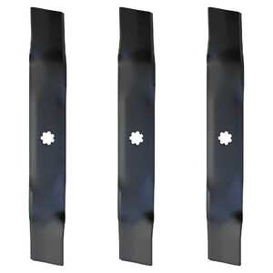 JAK Max 3 Piece Lawnmower Bar Blade Kit | John Deere 48" | JMJD6017