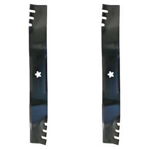 JAK Max 2 Piece Lawnmower Bar Blade Kit | AYP / Husqvarna 42" | JMPD1073