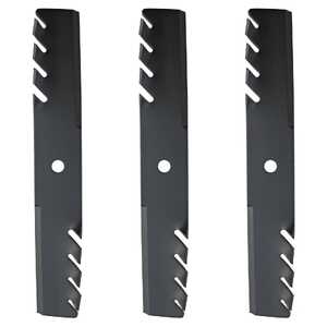 JAK Max 3 Piece Lawnmower Bar Blade Kit | Husqvarna / John Deere 48" | JMPD5006