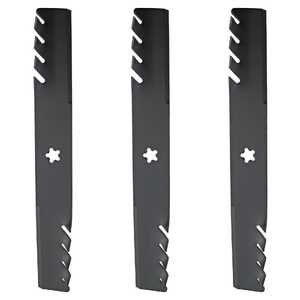 JAK Max 3 Piece Lawnmower Bar Blade Kit | John Deere 48" | JMPD5158