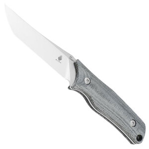 Kizer Elgon Fixed Blade Knife | Grey / Satin