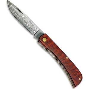 Magnum by Boker 01RY141DAM Snakewood Rangebuster Damascus Folding Knife