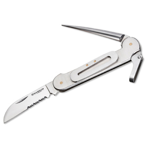 Magnum by Boker Catamaran Slip Joint Folding Knife | Silver / Satin