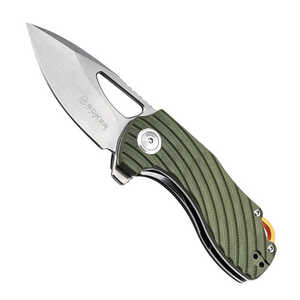 Magnum by Boker Tadpole Liner Lock Folding Knife | Green / Stonewash