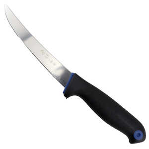Frosts Mora 158mm Wide Semi-Flex Curved Boning Knife | Black / Satin