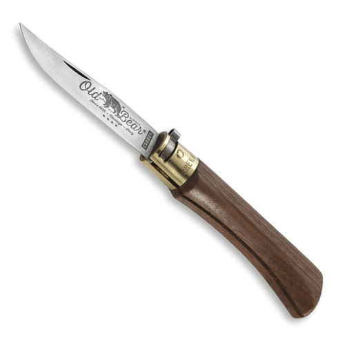 Antonini Old Bear 9306/21_LN Classical Walnut Large C70 Carbon Steel Folding Knife