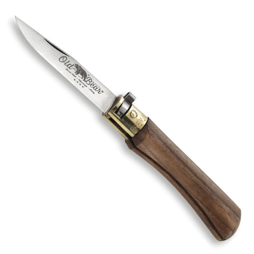 Antonini Old Bear 9307/15_LN Walnut Extra Small Stainless Steel Folding Knife