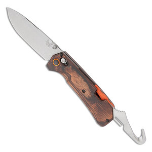Benchmade Grizzly Creek AXIS Lock Folding Knife | Brown / Satin