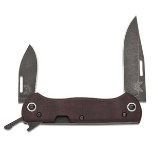 Benchmade Weekender Folding Knife - Burgundy / Black