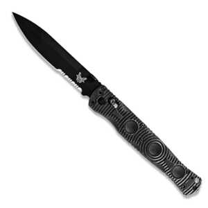 Benchmade 391SBK Thompson SOCP Tactical Folder Serrated Folding Knife