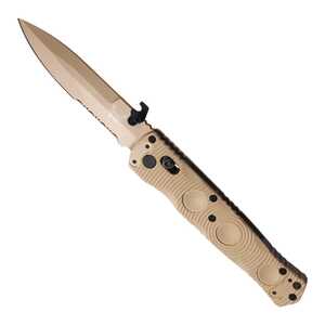 Benchmade Mini SOCP AXIS Lock Folding Knife | Desert Tan / Sand | 393SSN-01