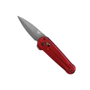 Benchmade Lowden AXIS Lock Folding Knife | Phoenix Red / Grey | 491GY-01