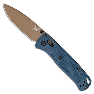 Benchmade Bugout AXIS Lock Folding Knife | Blue / Tan