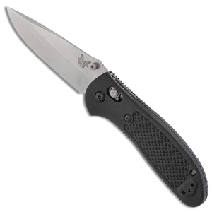 Benchmade Griptilian Drop Point AXIS Lock Folding Knife | Black / Satin