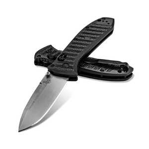 Benchmade Presidio II AXIS Lock Folding Knife | Black / Satin