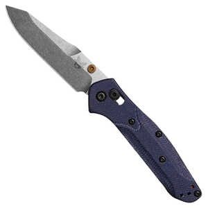 Benchmade Mini Osborne AXIS Lock Folding Knife | Blue / Satin