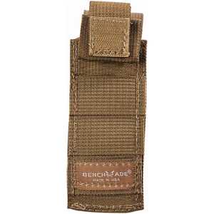 Benchmade 984093F Coyote Tan Nylon MOLLE Malice Clip Compatible Folding Knife Pouch