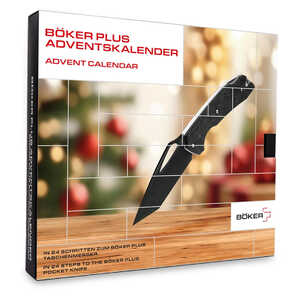 Boker Plus Advent Calendar 2026 DTK Back Lock Folding Knife Kit | 01BP0095