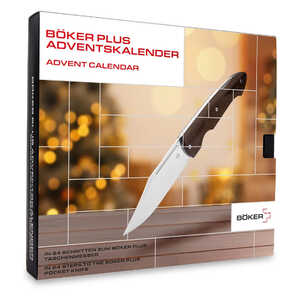 Boker Plus Advent Calendar 2026 Gent Back Lock Folding Knife Kit | 01BP0096