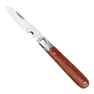 Boker History Slip Joint Folding Cable Knife | Brown / Satin | 01HY004