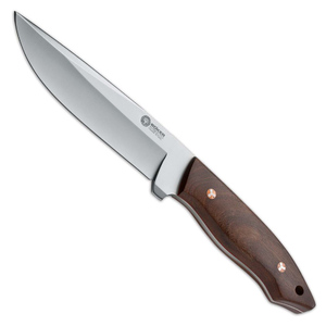 Boker Arbolito Venador Fixed Blade Knife | Guayacan Wood / Satin
